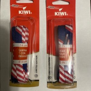 Lot of 2 KIWI limited edition USA COLORS sneaker laces brand new